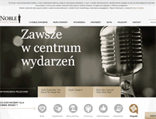 Tablet Screenshot of nobleconcierge.pl